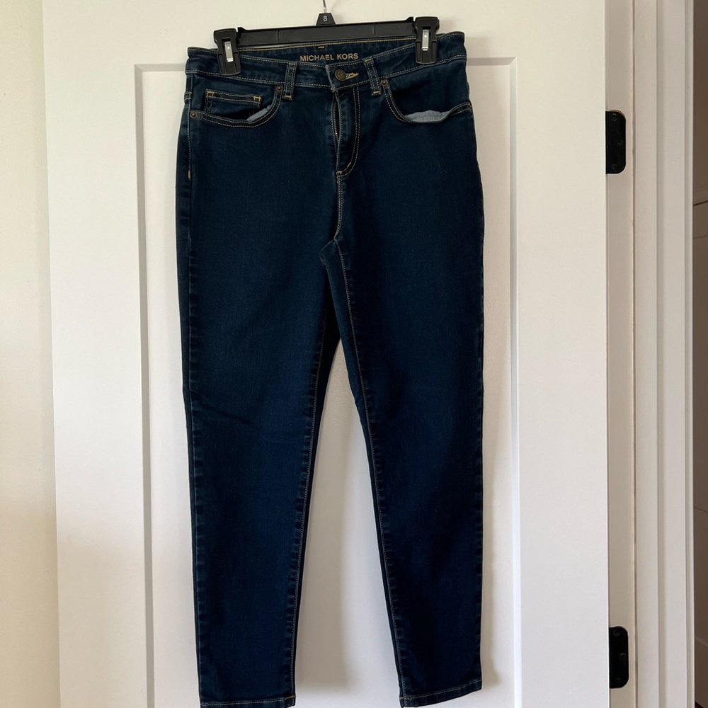 Michael Kors Women's Dark Blue Jeans